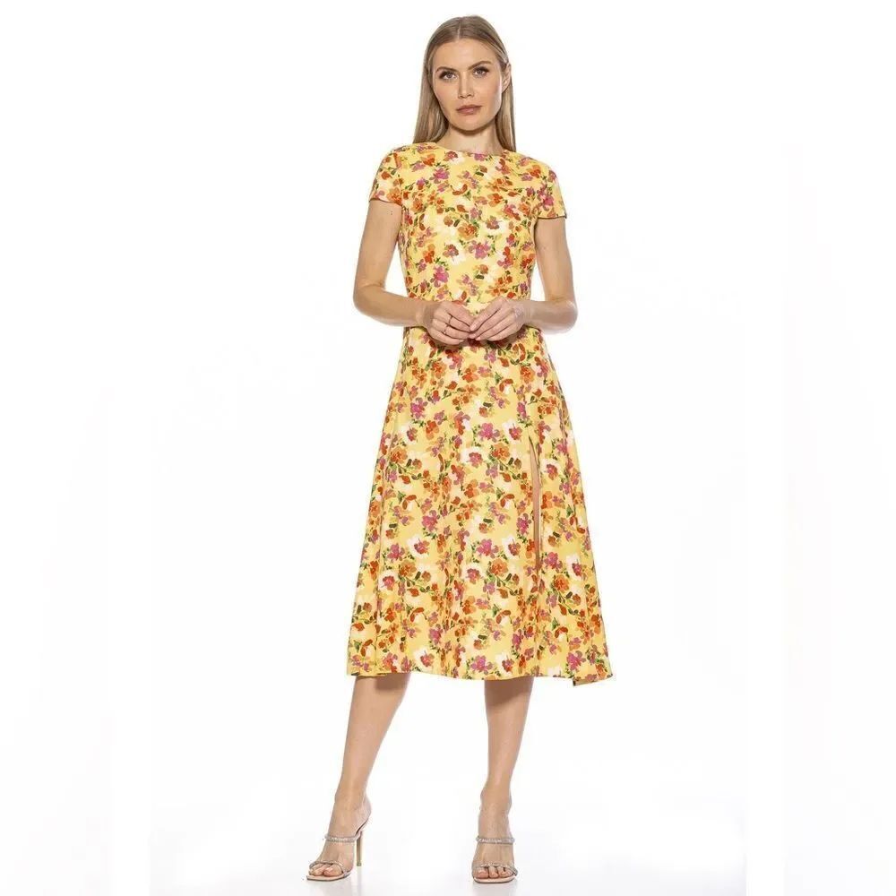 ALEXIA ADMOR LILY MIDI DRESS